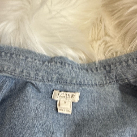 J. Crew Perfect Fit Classic Chambray Shirt - Picture 5 of 5